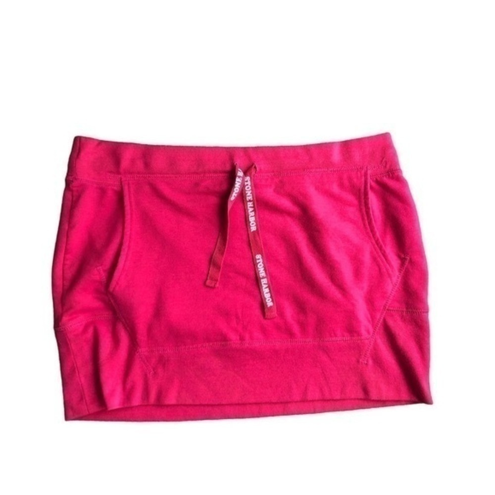Stone Harbor Pink Drawstring Drawstring Cotton Blend Skirt View 2